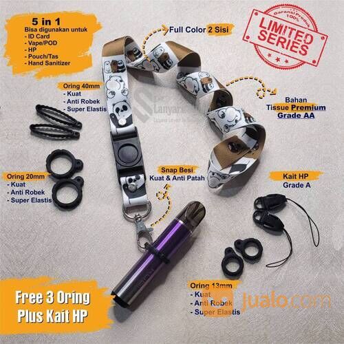 CETAK GANTUNGAN HP DAN KUNCI CUSTOM TERMURAH HANYA DI LANYARD STUDIO