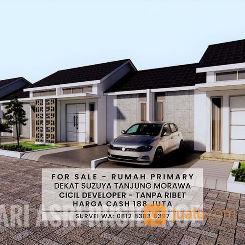 BELI RUMAH CICIL DEVELOPER - 180 JUTAAN - DEKAT SUZUYA TANJUNG MORAWA
