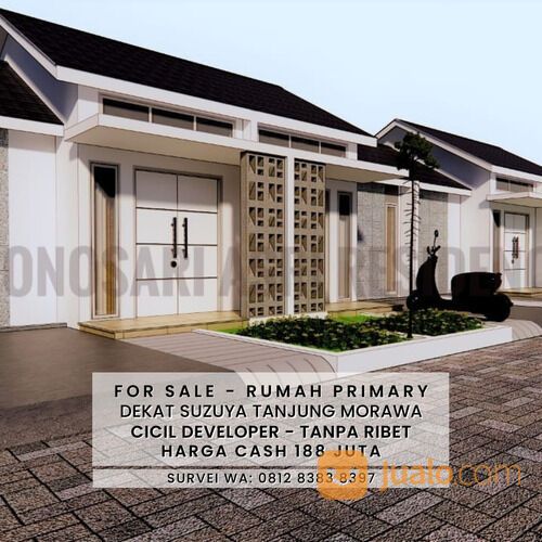 BELI RUMAH CICIL DEVELOPER - 180 JUTAAN - DEKAT SUZUYA TANJUNG MORAWA