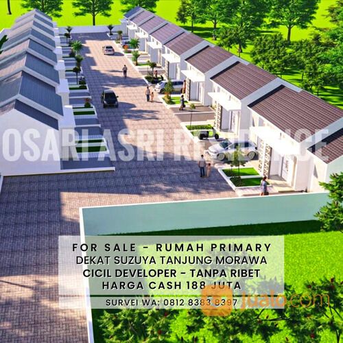 BELI RUMAH CICIL DEVELOPER - 180 JUTAAN - DEKAT SUZUYA TANJUNG MORAWA
