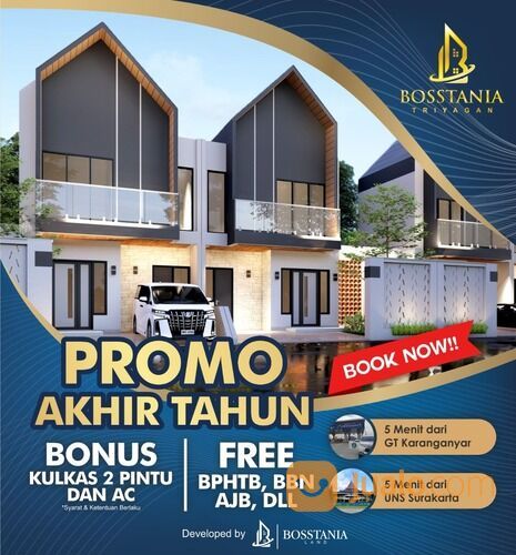 Rumah View Gunung Lawu & Merapi dekat Kampus UNS