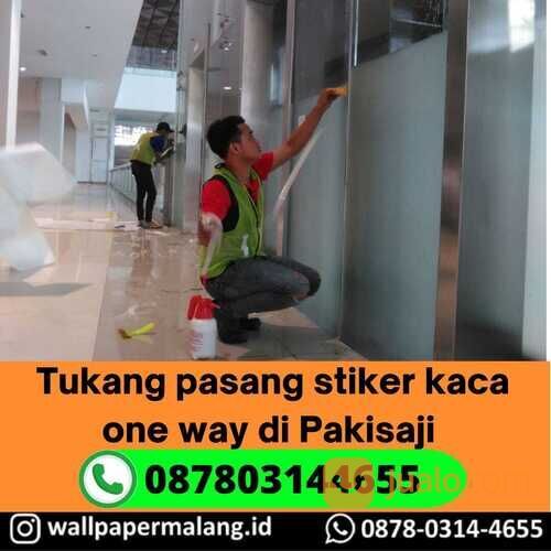 TUKANG PASANG STIKER KACA ONE WAY DI PAKISAJI