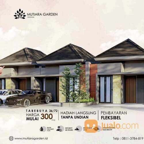 RUMAH MINIMALIS 1 LANTAI DI MUTIARA GARDEN KOTA PASURUAN