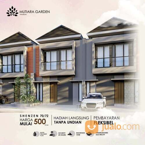 RUMAH 2 LANTAI DESAIN MODERN DI MUTIARA GARDEN PASURUAN
