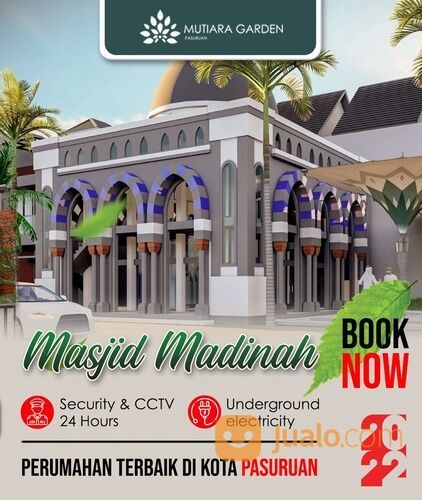 RUMAH 2 LANTAI DESAIN MODERN DI MUTIARA GARDEN PASURUAN