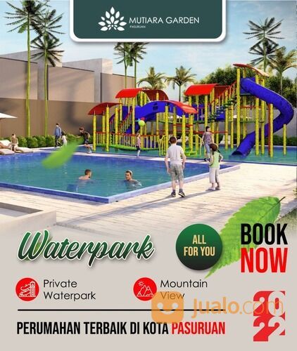 RUMAH 2 LANTAI DESAIN MODERN DI MUTIARA GARDEN PASURUAN