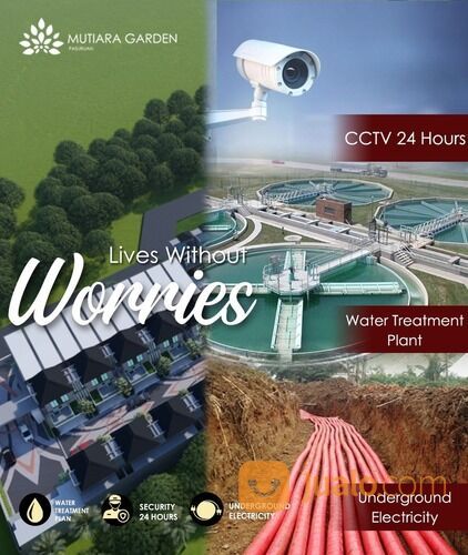 RUMAH 2 LANTAI DESAIN MODERN DI MUTIARA GARDEN PASURUAN