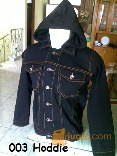 Jaket Jeans Hoddie Corduroy Kulit Leather Rompi Vest Harrington