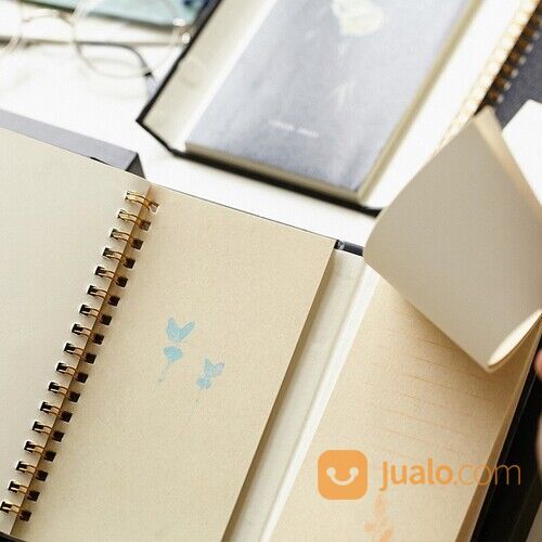 Buku Tulis / Notebook Ring Dimension model lipat Buku Catatan Harian - princess