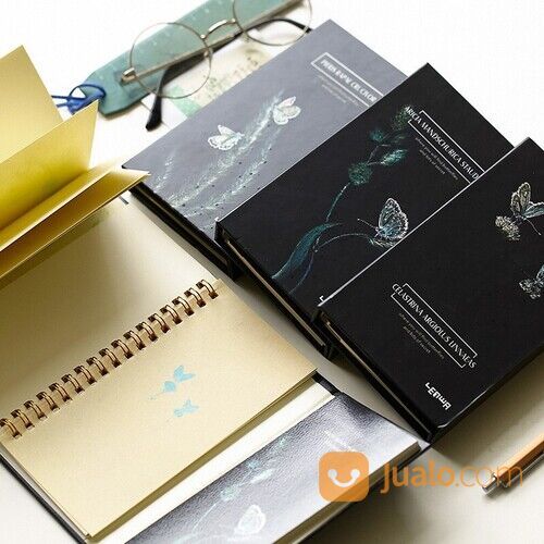 Buku Tulis / Notebook Ring Dimension model lipat Buku Catatan Harian - princess