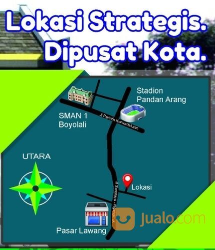 Rumah di Perum Green Kemiri Boyolali