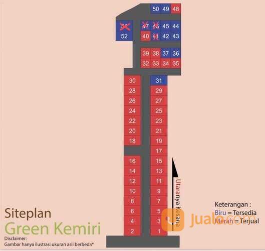 Rumah di Perum Green Kemiri Boyolali