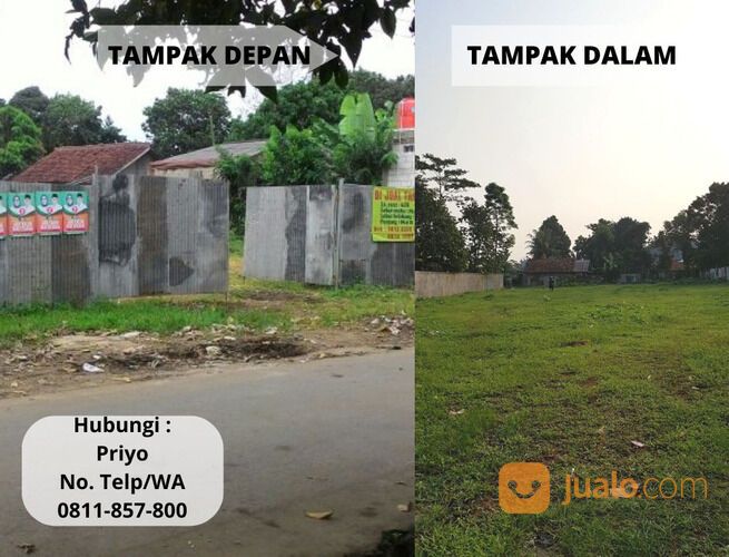 Tanah Siap Bangun 2000m Sebelah Perumahan Indogreen, Citeureup