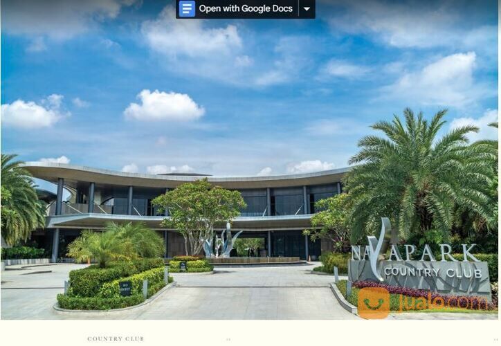 Coming soon. new cluster layton at navapark bsd. dekat resto pagi sore