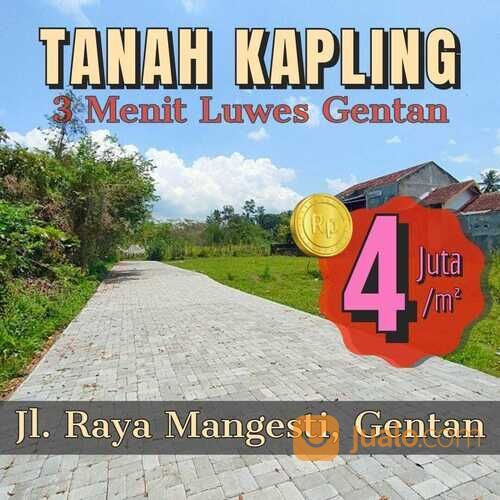 TANAH KAVLING STARATEGIS PINGGIR JALAN RAMAI, GENTAN, SUKOHARJO