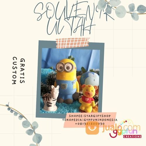 Pembuat Ide Souvenir Ultah Anak 1 Tahun Gypfun PALING DIMINATI, Hub: 0813-8180-0030