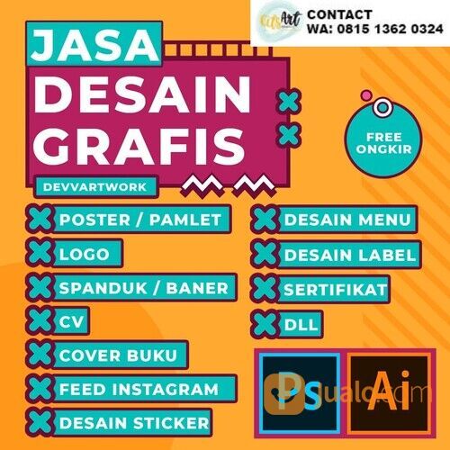Jasa Desain grafis termurah se Bekasi Barat