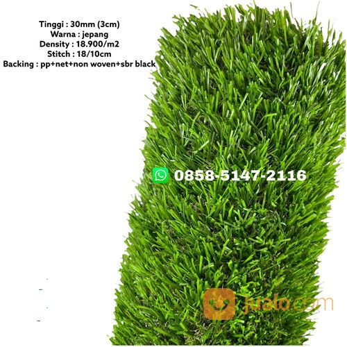 rumput sintetis Mojosari harga terjangkau siap pasang