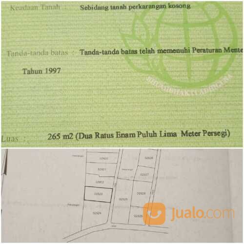 Tanah Pekarangan Murah di Jragung Jogotirto dekat Wisata Lava Bantal