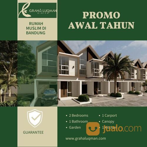 PROMO AWAL TAHUN Rumah Terbaik Dekat Masjid AL Jabbar