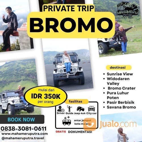 Paket Wisata Bromo Murah - Promo Private Trip Bromo 2023