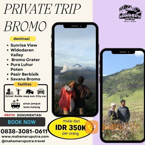 Paket Wisata Bromo Murah - Promo Private Trip Bromo 2023