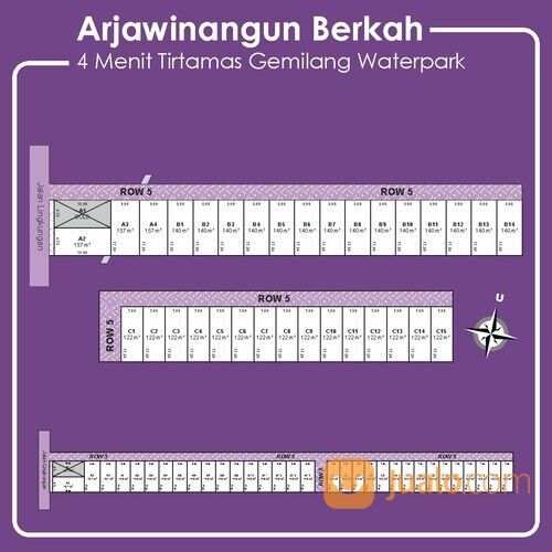Tanah kavling Arjawinangun Dekat Kampus ITB Cirebon