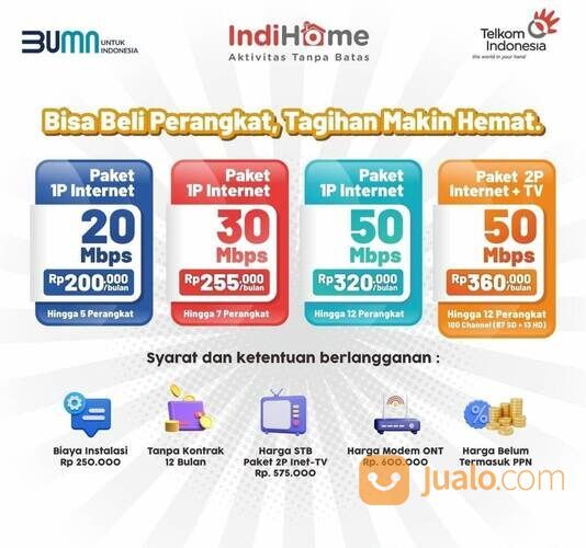 Menerima jasa pemasangan WiFi indihome