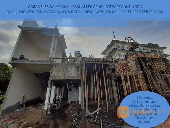 3 Lantai Private Pool Rumah Tipe 97 Strategis ! Obral !!