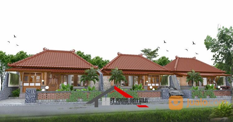 Rumah Baru Desain Etnik Jawa Modern Dekat Bandara YIA