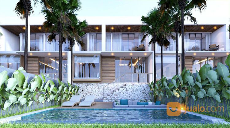 Rumah Gaya Villa Modern 2 Lantai di Nusa Dua Bali
