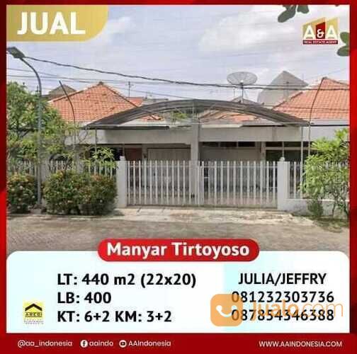Rumah Manyar Tirtoyoso Selatan
