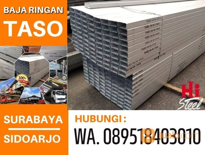 Harga Distributor TASO Baja ringan Surabaya WA. 0895 1840 3010