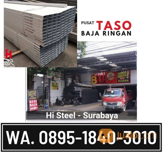 Harga Distributor TASO Baja ringan Surabaya WA. 0895 1840 3010