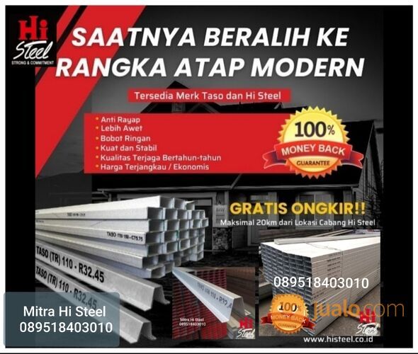 Harga Distributor TASO Baja ringan Surabaya WA. 0895 1840 3010