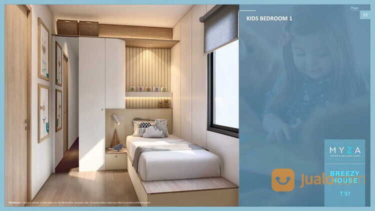 Breezy House Rumah Modern Minimalis Full Furnish di Myza BSD City