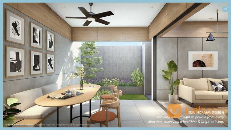 Breezy House Rumah Modern Minimalis Full Furnish di Myza BSD City