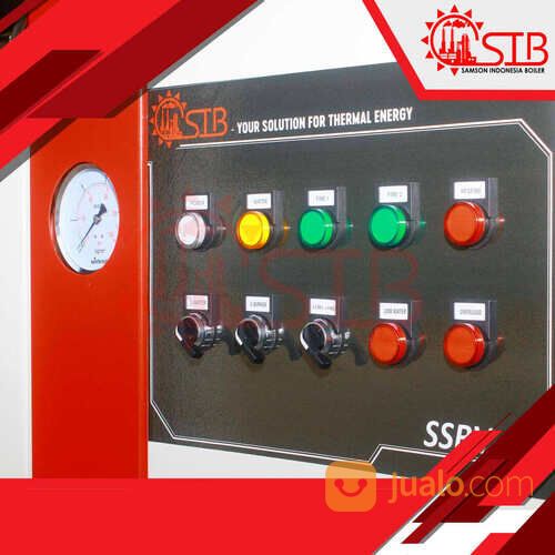 Steam Boiler SSBV-500 - Samson Indonesia Boiler - 500 Kg/Hr