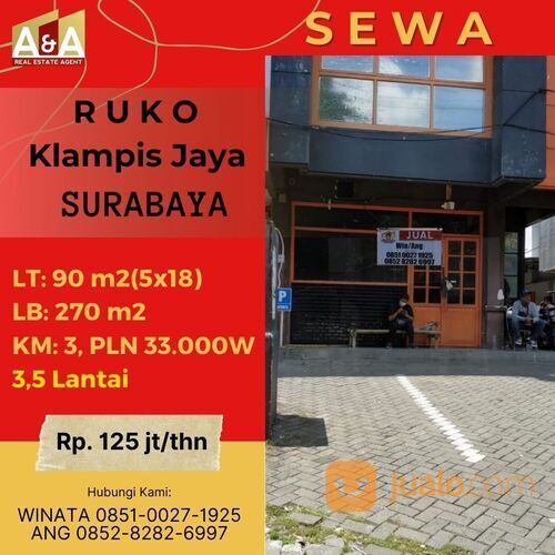 Ruko Murah Strategis Klampis Jaya Surabaya