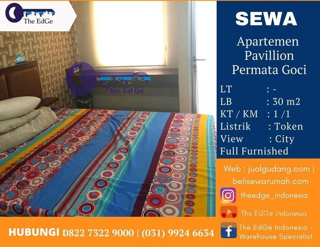 Apartemen Murah Pavilion Permata Goci– The EdGe