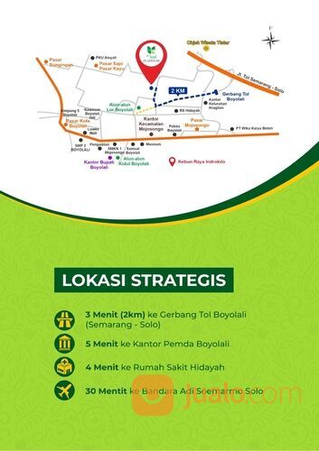 Perumahan Komersil Termurah di Boyolali, hanya 150jt !!