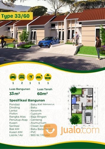 Perumahan Komersil Termurah di Boyolali, hanya 150jt !!