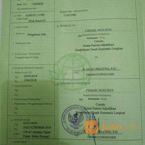 rumah dekat kampus unjani cimahi