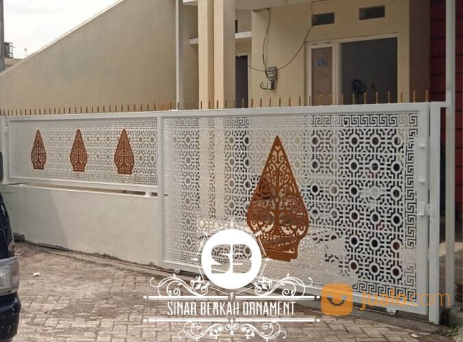 Pagar Ornamen Cutting CNC Murah area Malang