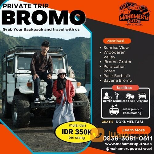 Private Trip Bromo - Info Wisata Gunung Bromo Murah