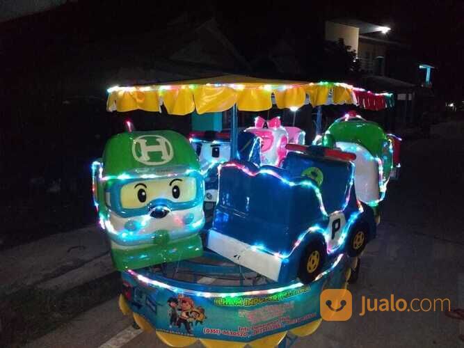 Odong odong Kereta Panggung Best Seller Ya karakter robocar poli