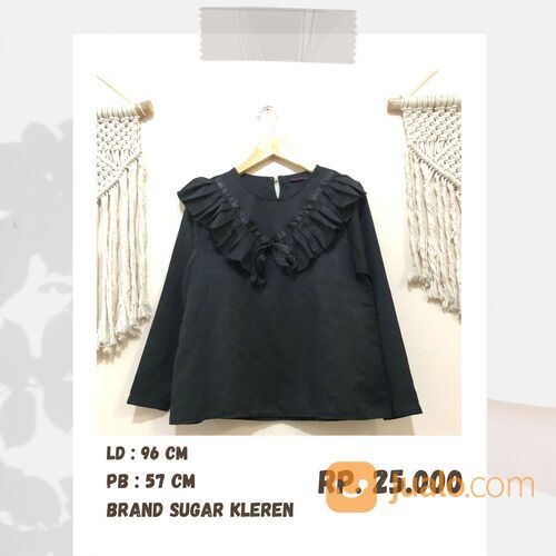 Preloved Baju Atasan Wanita Brand Sugar Kleren (No Minus- seperti baru)