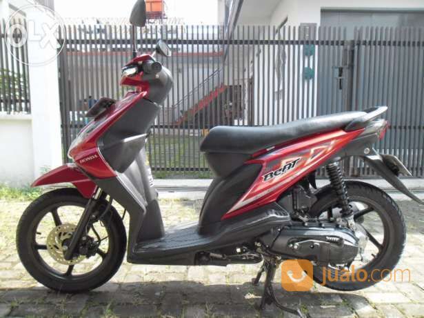 honda beat 2012 merah