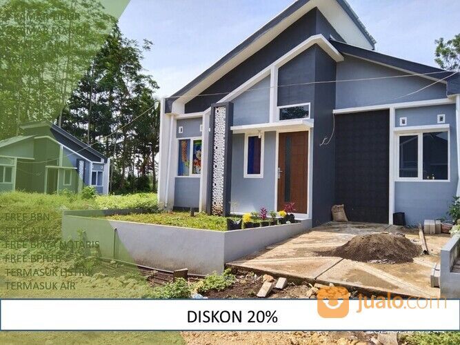 Rumah Lingkungan Asri Bisa KPR 2KT Tipe 25/60