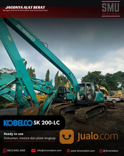 Excavator Becko Beco Longarm Kobelco SK210LC-10 2017